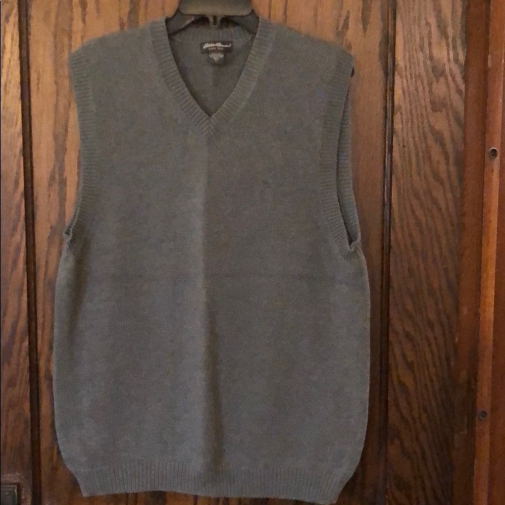 Eddie Bauer men’s sweater vest.